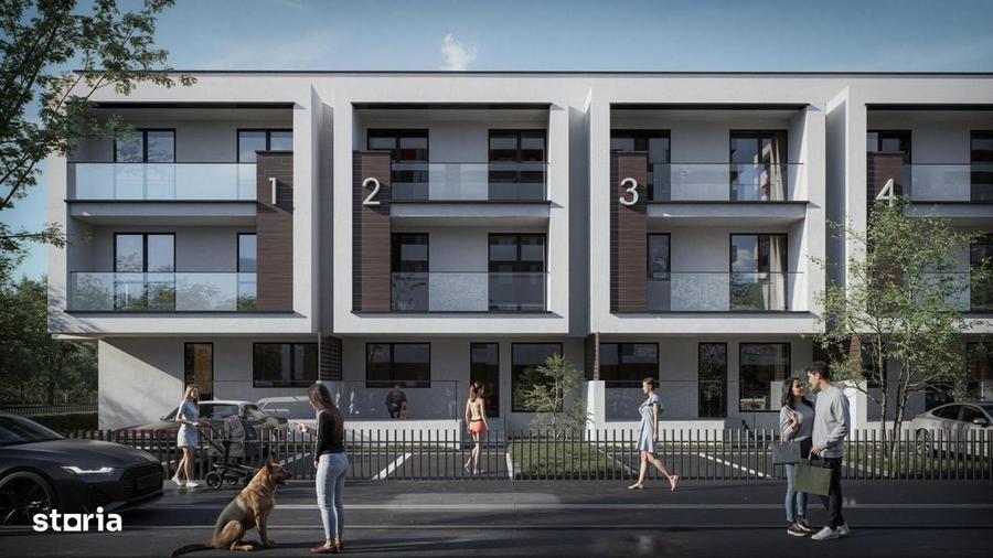 Casă cu 4 camere cu Teren 32 Mp în Chiajna