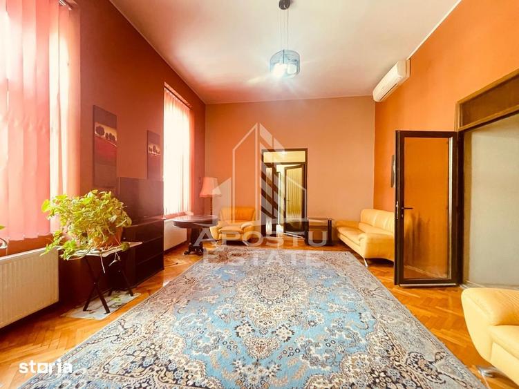 Apartament cu 3 camere decomandat, mobilat în Ultracentral