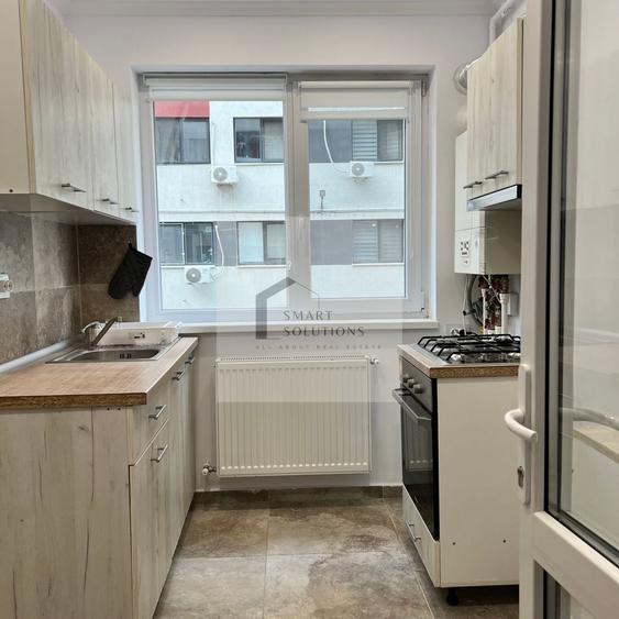 Apartament cu 2 camere semidecomandat, mobilat în Militari