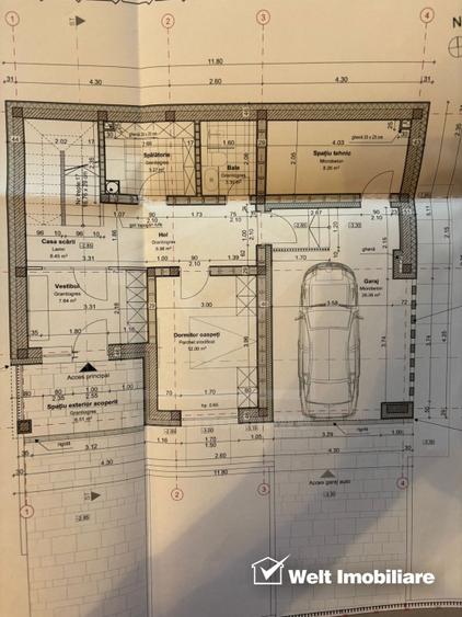 Teren Construcții intravilan de 756 mp, în Chinteni