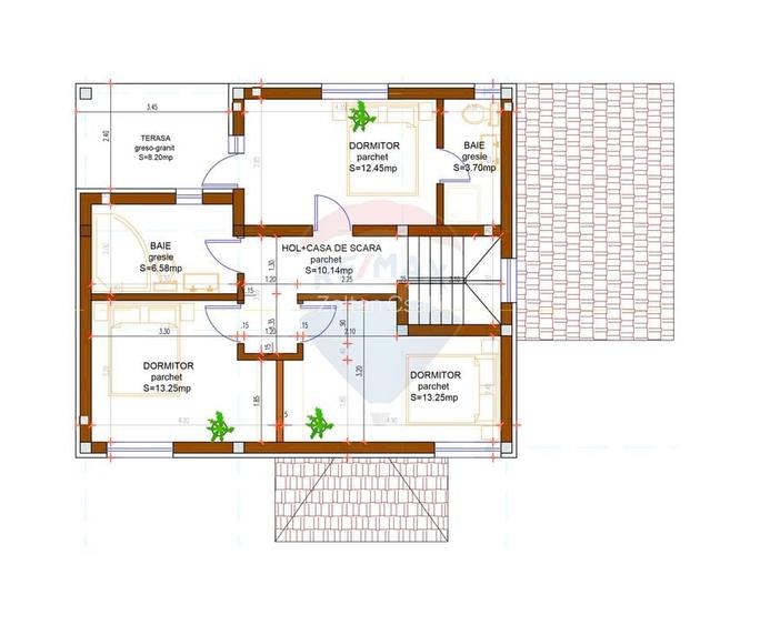 Casa cu 4 camere de vanzare, Jucu de Sus, Frasinului Nr.6 Semifinisat