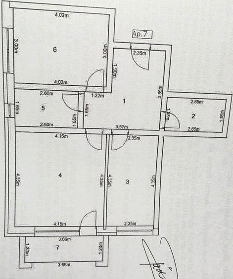 Apartament 2 cameredecomandat Subcetate City2 Sanpetru Brasov - 8