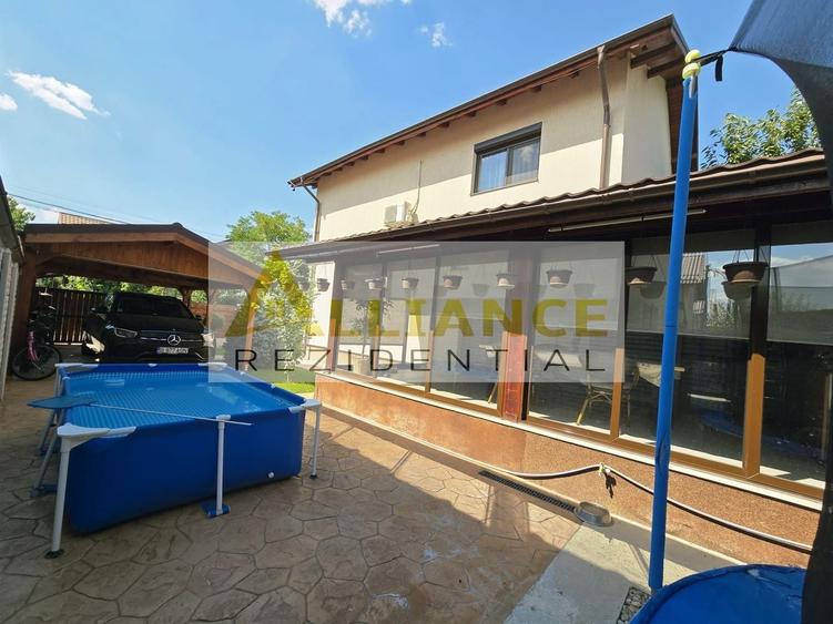 Casă individuală cu 4 camere cu Canalizare în Berceni