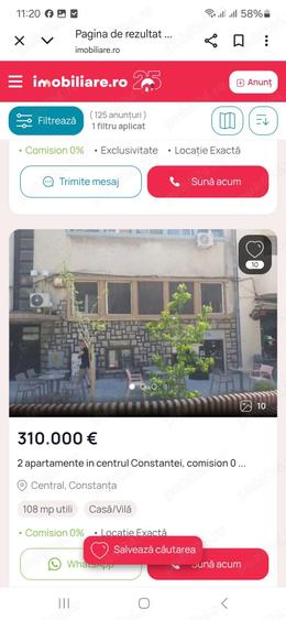 UNICAT ! Apartament parter inalt 70 mp si mansarda 40 mp ,pe strada pietonala a Constantei - 1