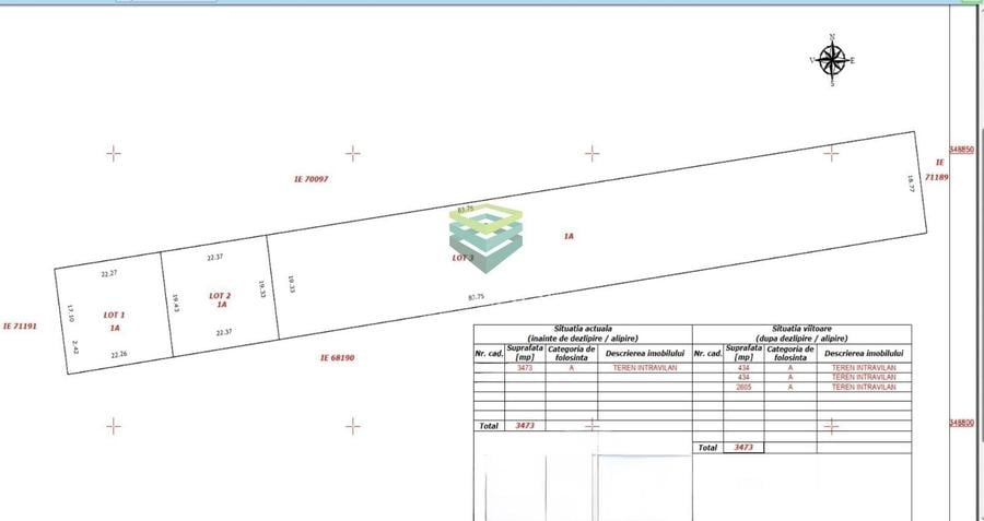 Teren Lotizat 432mp | Saftica | Balotesti - 3