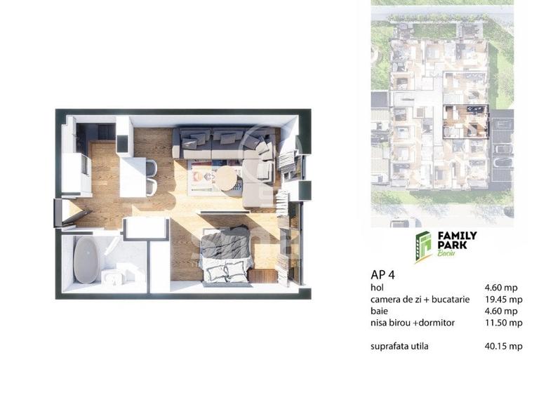 Apartament 2 camere BLOC NOU Baciu Cluj - 2