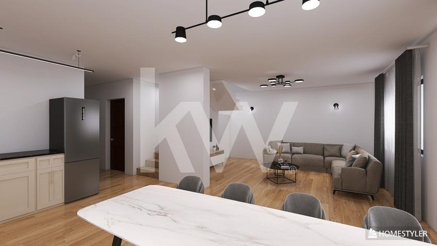 Casa inteligenta cu design modern si spatiu generos, COMISION 0% - 5