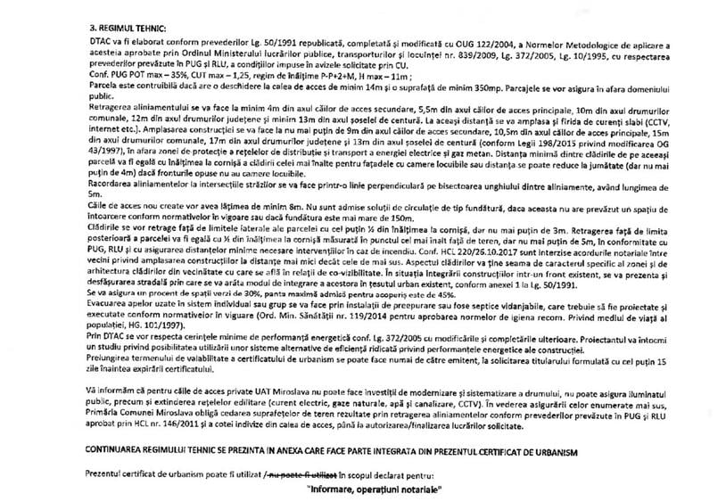 Teren intravilan, Miroslava, 800mp, Exclusivitate! - 10