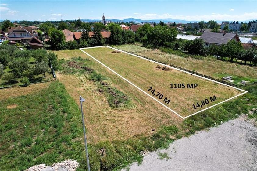 Teren in arie rezidentiala, toate utilitatile asigurate, in Sfantu Gheorghe, Cov - 1