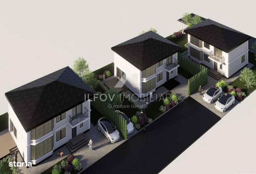 Vila superba P+1 Tunari 171mp, 4 camere, curte proprie, 467 mp teren - 6