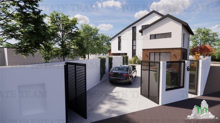 Vanzare teren cu autorizatie pentru vila p +1+ M metrou 1 Mai- Chibrit - 2