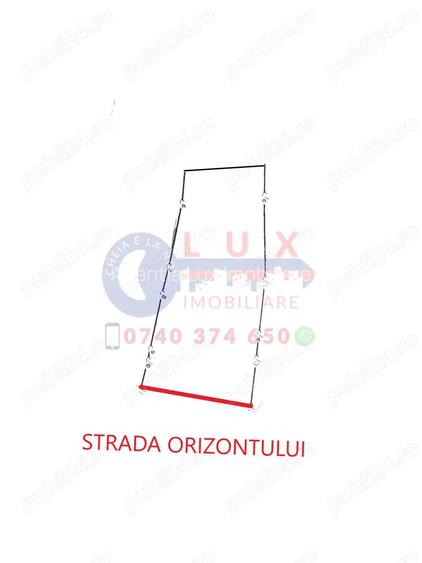 ID 7852 Teren pentru casa - Strada Orizontului ID 7852 Teren pentru casa - Strada Orizontului