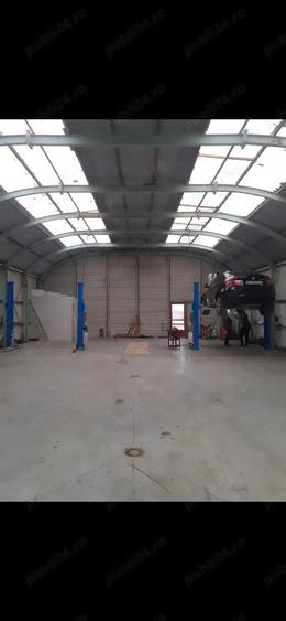 Inchiriez Hala 300 mp,cu elevatoare,canal,aparate vulcanizare - 2