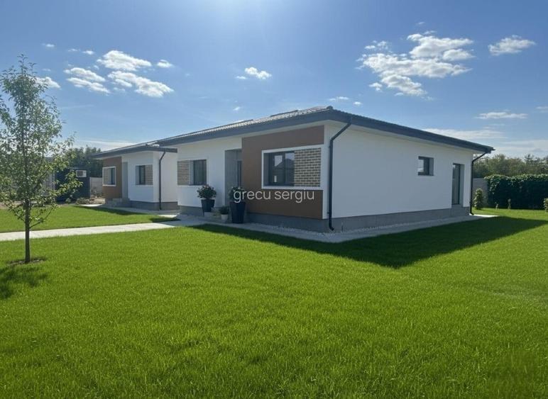 Casă individuală parter 130mp construiți, teren 400mp Tunari City Nord