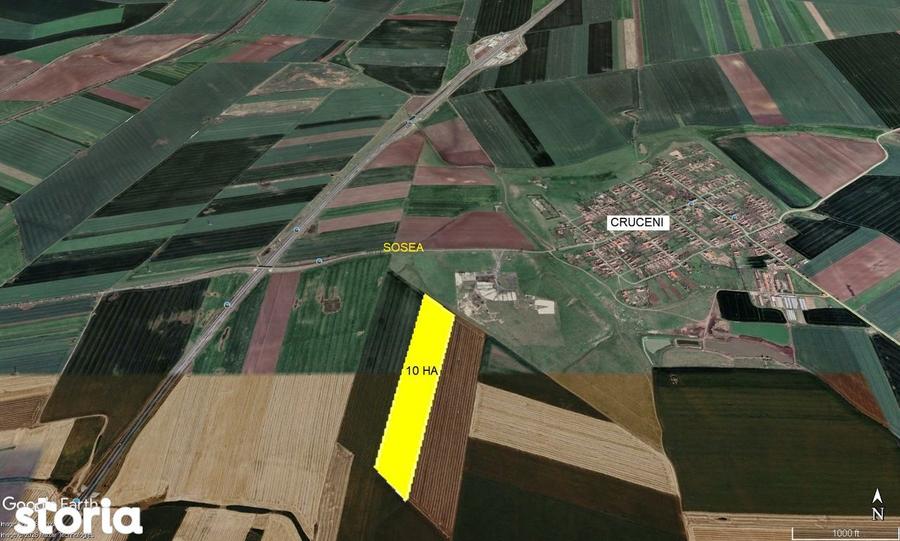 Teren agricol de vanzare - 100.000 mp - com. Sagu, jud Arad - 1