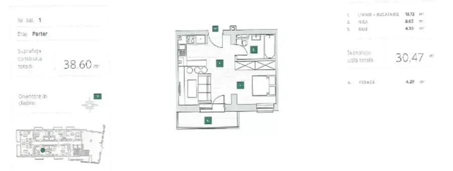 Studio | LUX | Piata Iancului I Comision 0%| Ideal Investitie | - 7