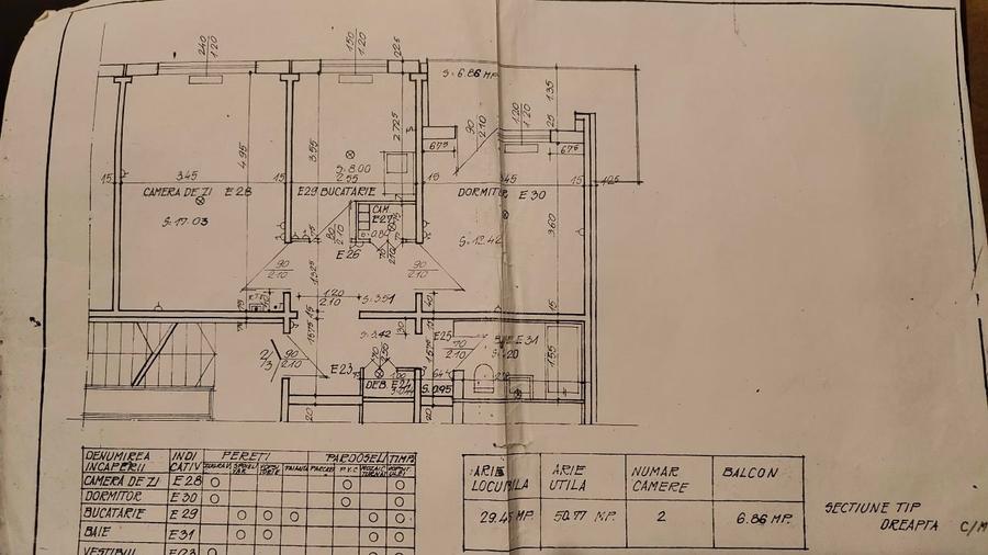 Apartament 2 camere, Tomis nord, 58mp - 1