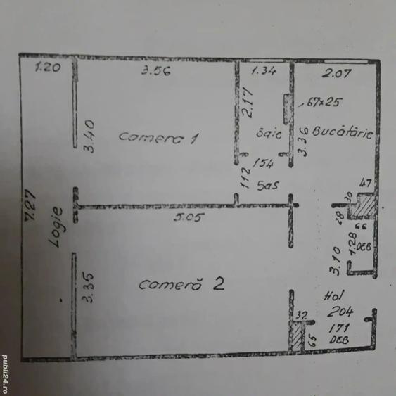 Persoana fizica vand ap 2 camere - 1