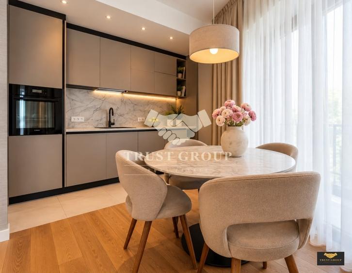 Apartament cu 3 camere semidecomandat, mobilat în Floreasca