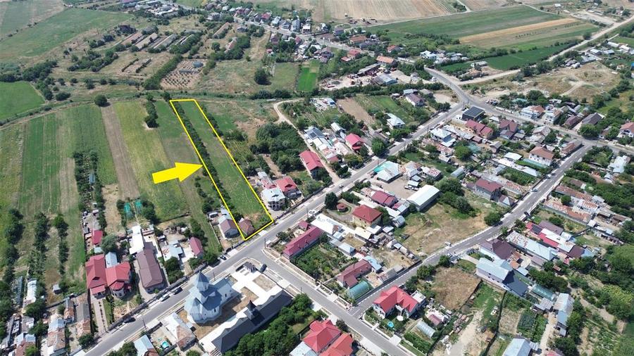 Teren Construcții intravilan de 4699 mp, în Milcovul