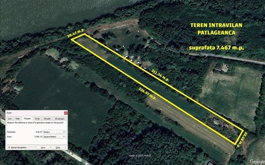 Teren de vanzare localitatea Patlageanca  judetul Tulcea - 1