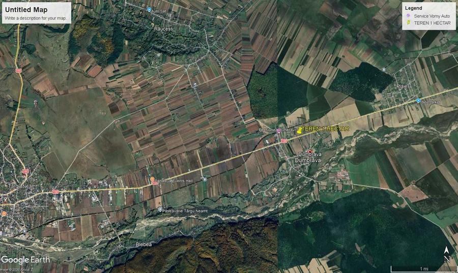 Teren 1 hectar la DN 15B -Deschidere 39 ml - Investitie Comerciala - 3