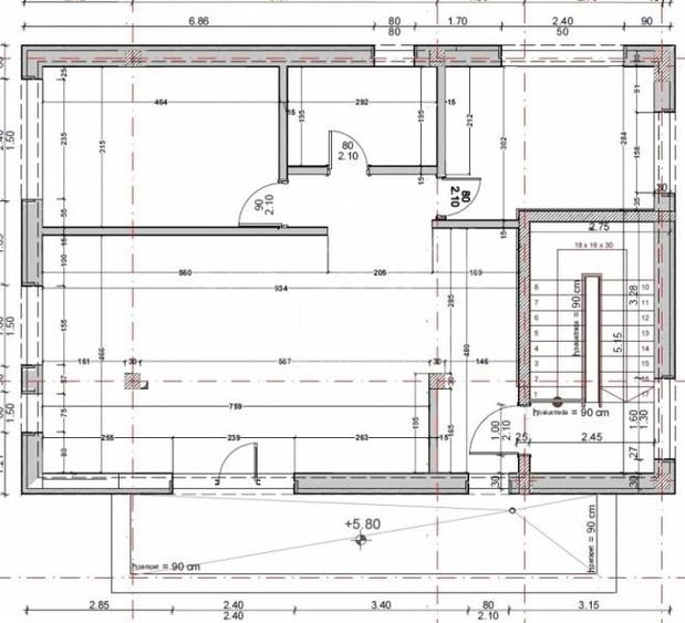 Apartament 3 camere de vanzare in Manastur, Cluj Napoca - 14