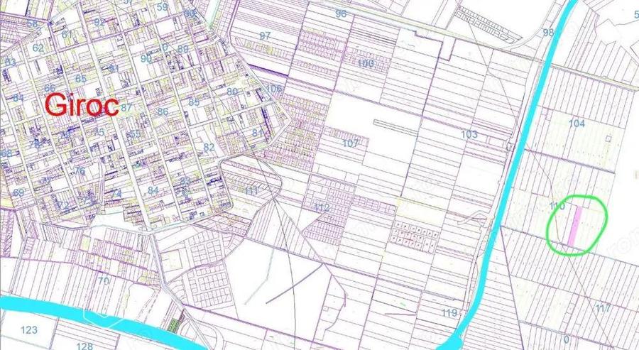 Teren de vanzare, 10.000 mp, Giroc la schimb cu apartament in Timisoara - 1