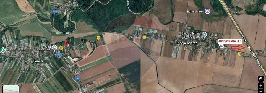 Teren intravilan Olari -Fanari Autostrada A3 - 2