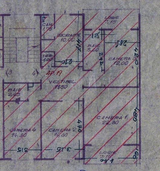 Apartament cu 4 camere decomandate, confort sporit, 110mp, finisat modern, cu 2 bai si 2 balcoane, z - 1