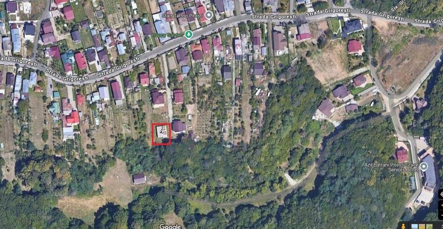 Casa la rosu 150mp , Autorizatie de Construire , teren 813 mp Pitesti - 1