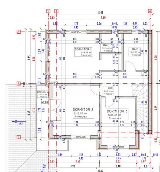 Casa individuala 109 mp utili, 400 mp teren, semifinisata, z - 1