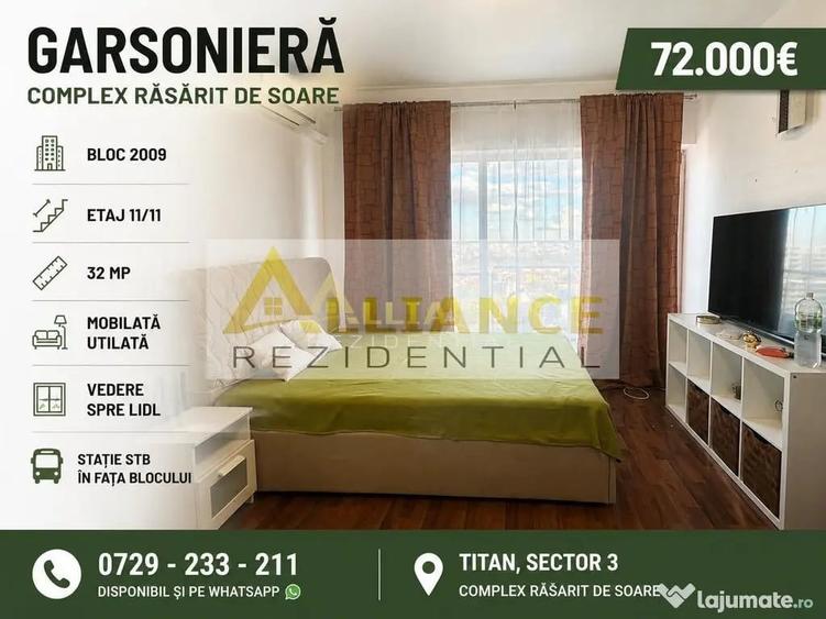 Garsonieră decomandată în Titan