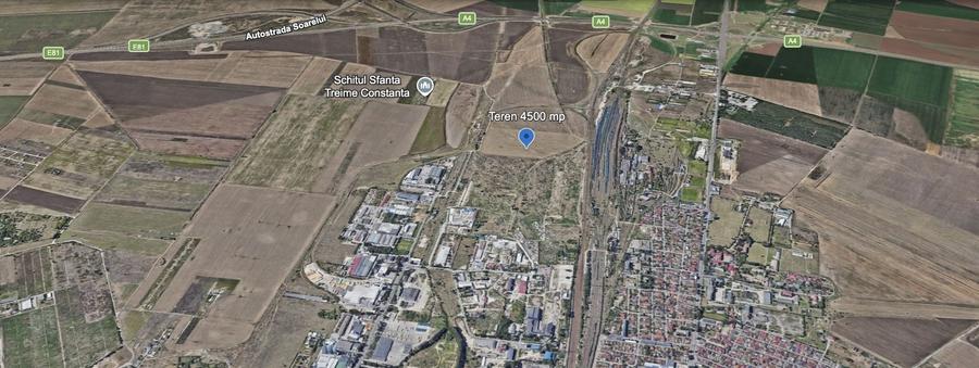 Oportunitate rară de investiție – Zona Industrială  - teren 4.500 mp. - 3