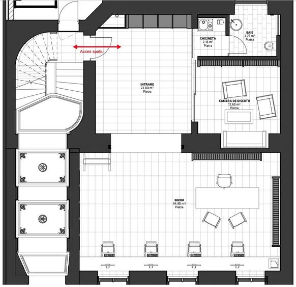 Spațiu de Birouri Elegant în Clădire Istorică Renovată – Piața Unirii, - 23