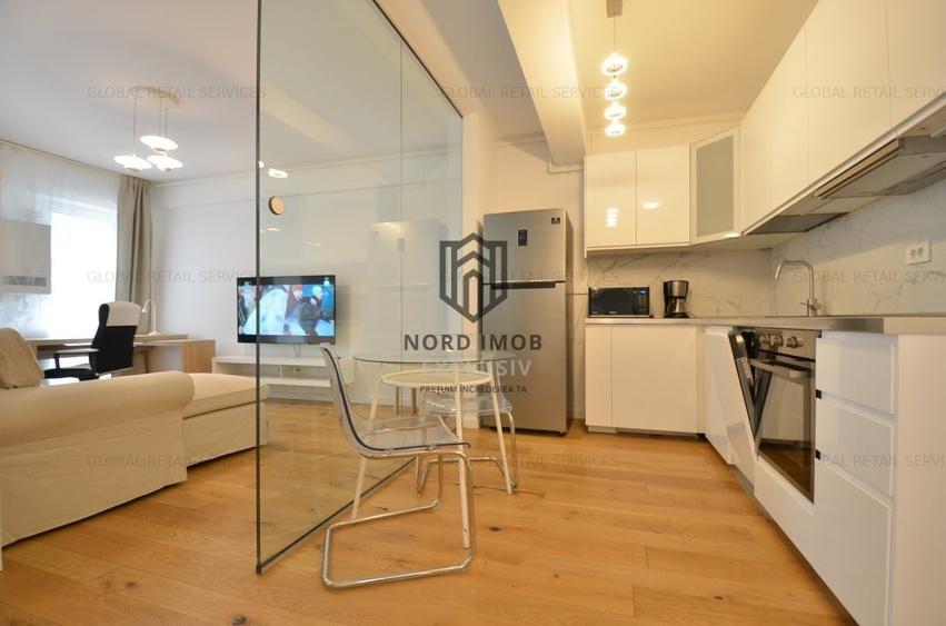 Studio spatios| Mobilat-utilat| * Loc parcare | Aviatiei - 7