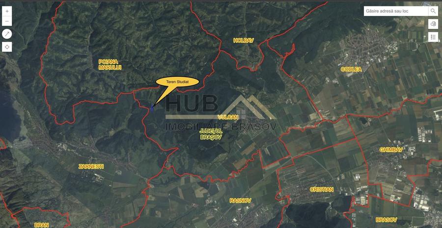 De vanzare Teren extravilan in Vulcan | 5.800 mp - 4