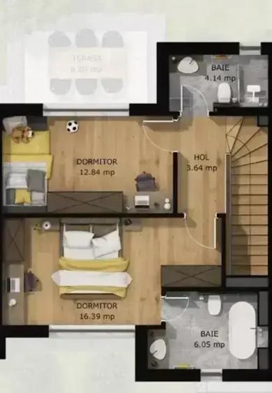 Casă 4 Camere în Pipera | Pompa de Căldură | Design Premium - 11