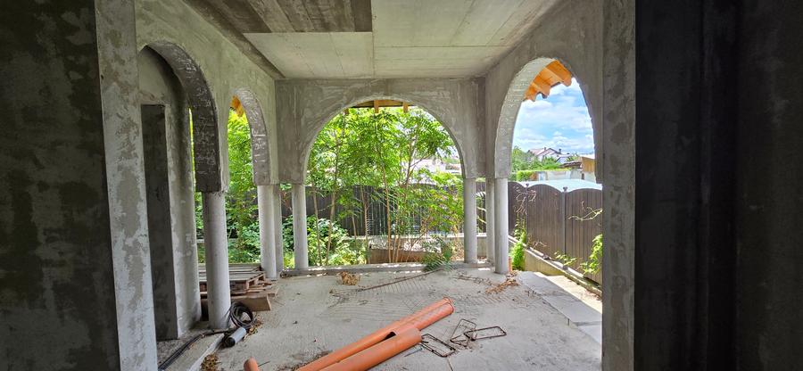 Vila de vanzare Focsani la gri, tip brancovenesc . - 12