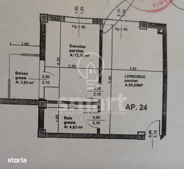 Apartament 2 camere Zorilor Calea Turzii - 1