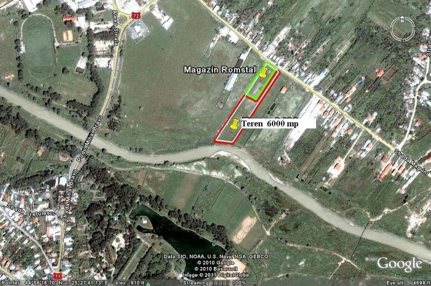 Teren Construcții intravilan de 6000 mp, în Priseaca