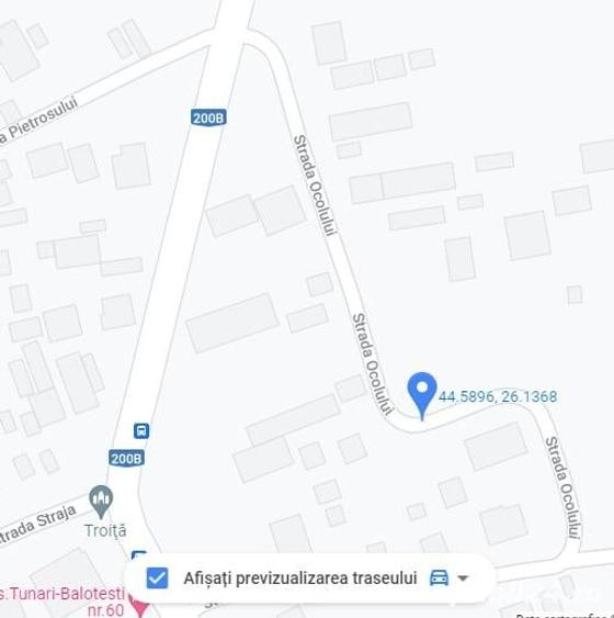 Teren de 707 mp, în Dimieni
