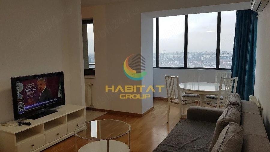 Apartament cu 2 camere semidecomandat, mobilat în Apărătorii Patriei