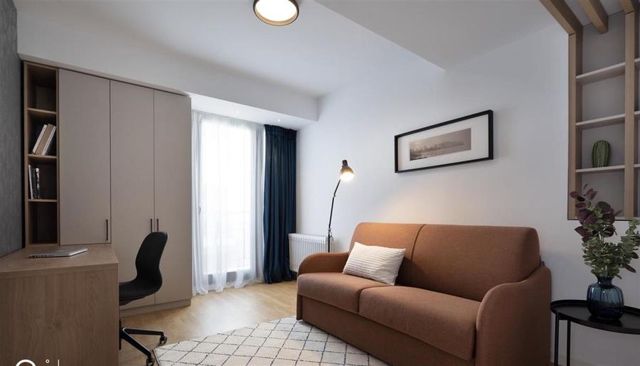 Apartament cu 3 camere decomandat, mobilat în Herăstrău