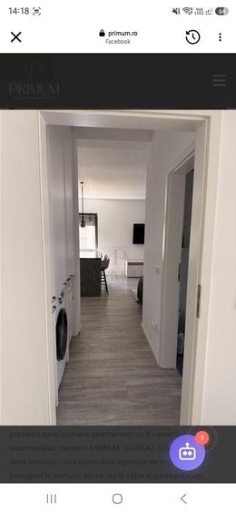 Apartament cu 2 camere decomandat în Giroc
