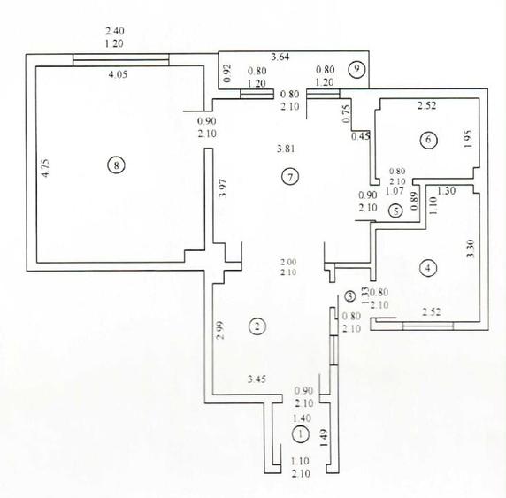 Proprietar, vând apartament  interbelic 2 camere, renovat, centrală, 250m metrou - 10
