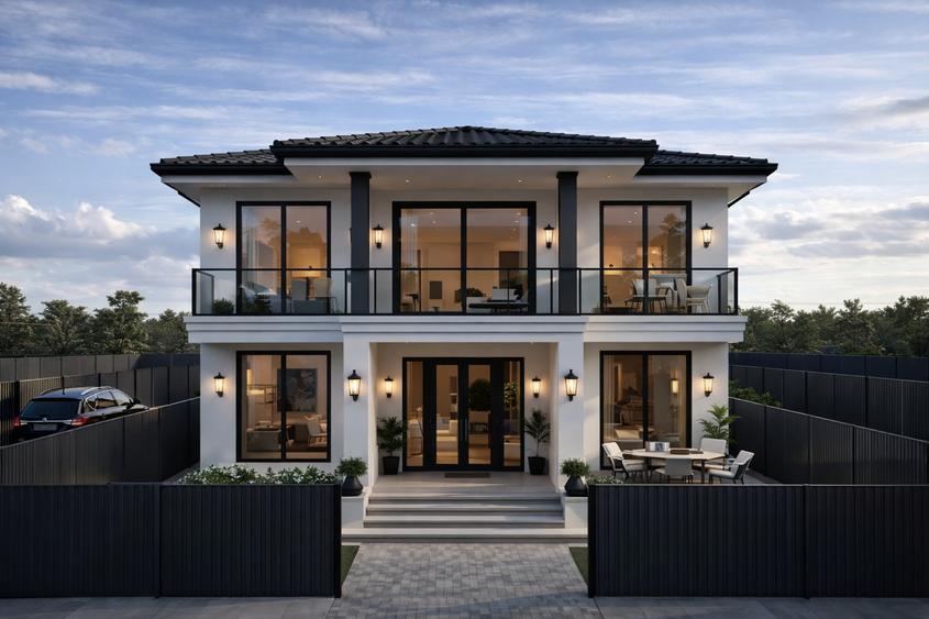 Vilă premium 200 mp utili, 5 camere, zonă centrală lângă parc - 1