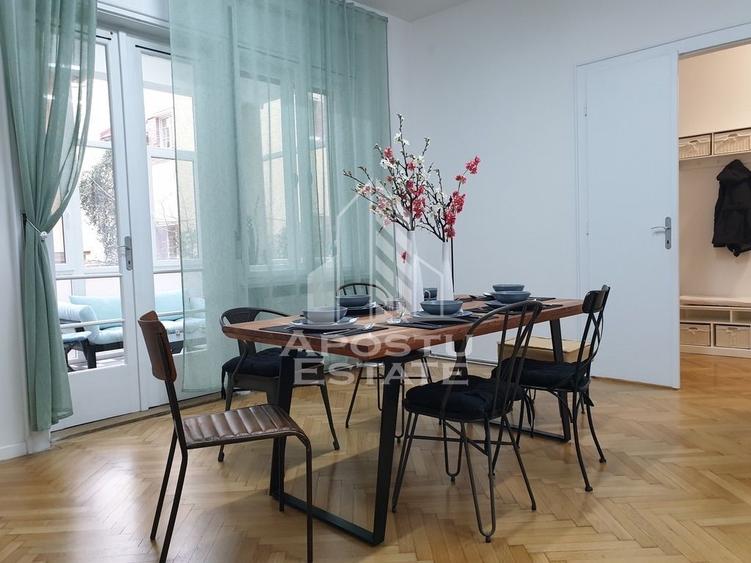 4 camere ultracentral, 132 mp + 2 terase complet renovat in Timisoara - 1