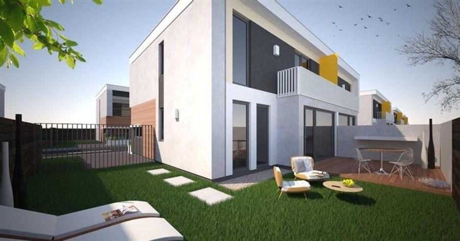 Vila tip duplex in cartier rezidential, 3 dormitoare, 2 bai, pompa de caldura, B - 23