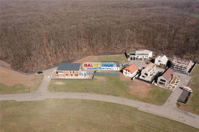 Vanzare teren 1290 mp cu proiect Balotesti Dumbrava Vlasiei padure - 6